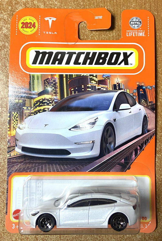 2024 Matchbox #53 Tesla Model 3