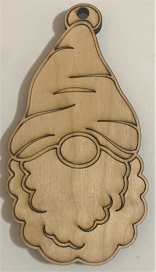 Ready to Paint Plywood Shape - Gnome - S053