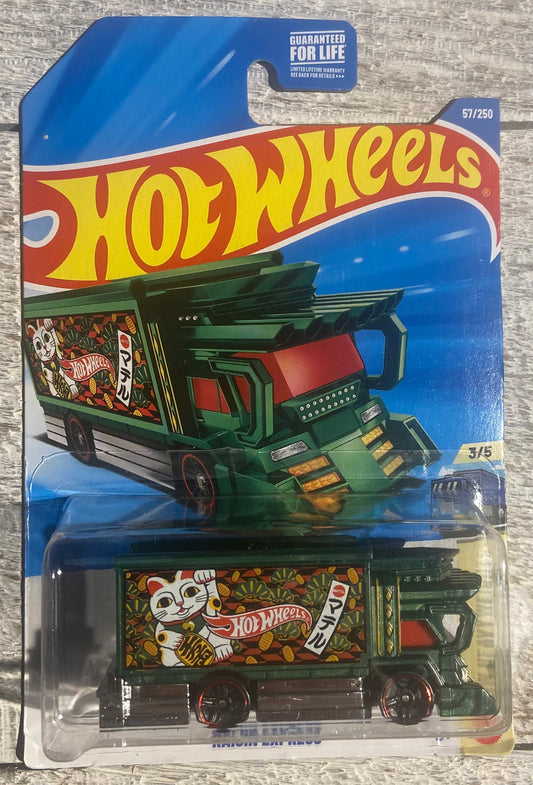 2026 Hot Wheels #57 Rajin Express GREEN