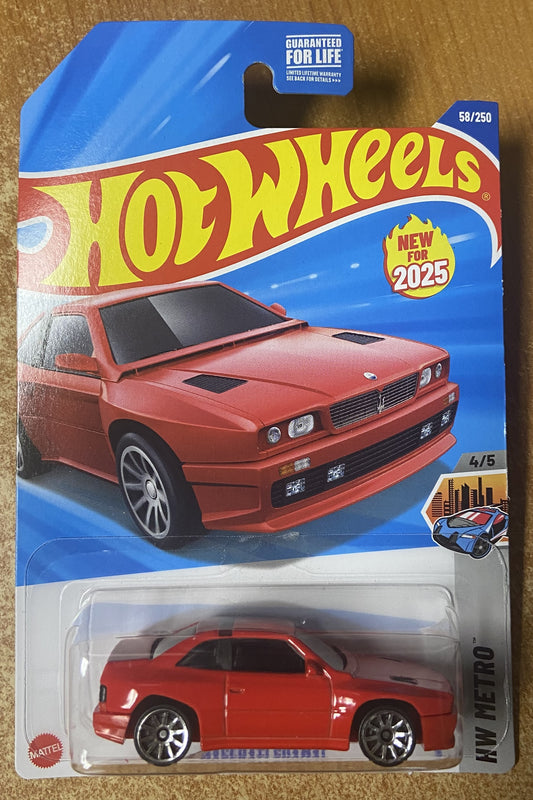 2025 Hot Wheels #58 Masarati Shamal RED