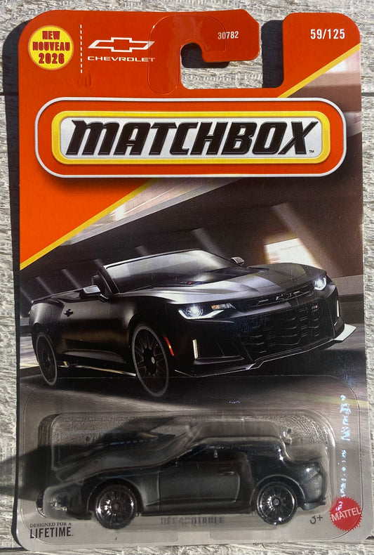 2026 Matchbox #59 2024 Chevrolet Camaro ZL-1 Convertible