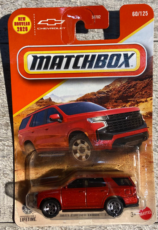2026 Matchbox #60 2023 Chevy Tahoe Z71