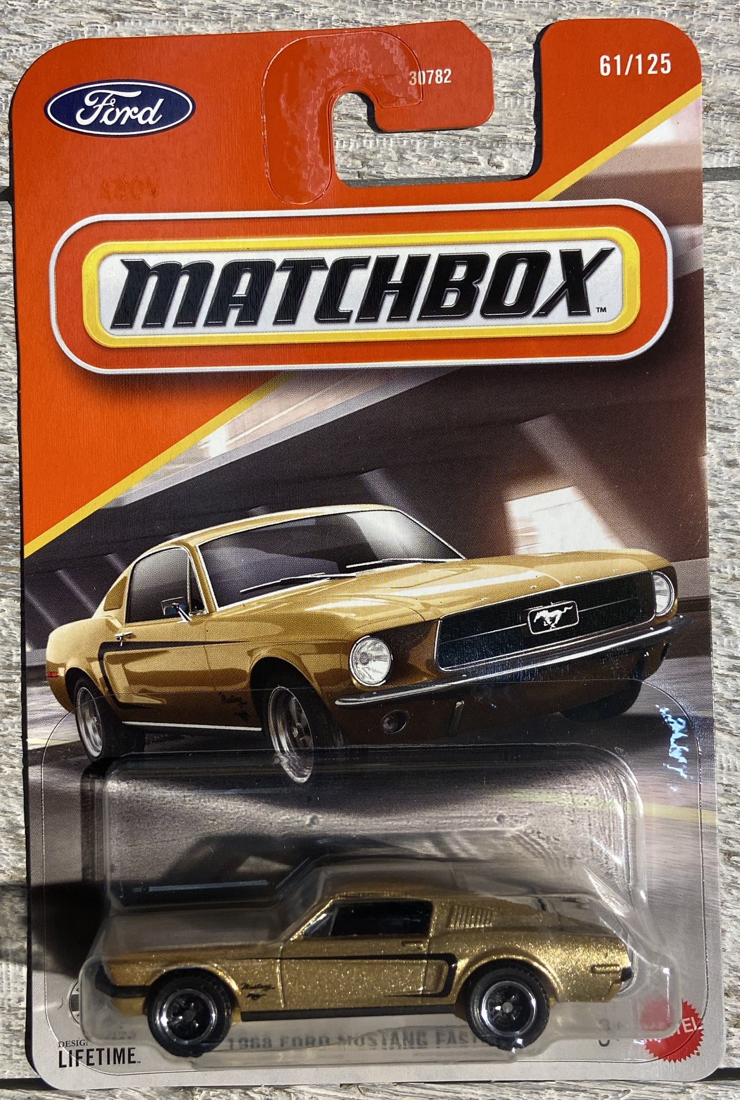 2026 Matchbox #61 1968 Ford Mustang Fastback