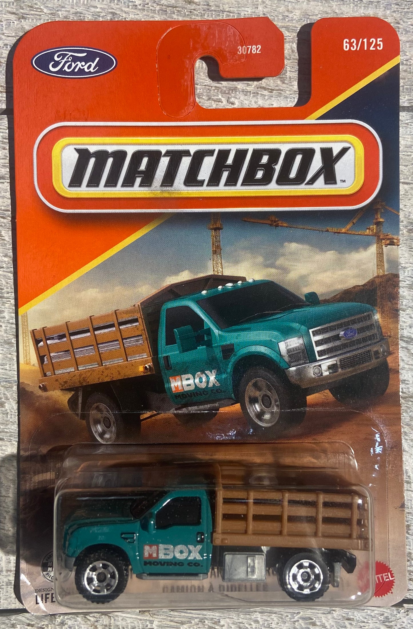 2026 Matchbox #63 Ford F-350 Stake Bed Truck