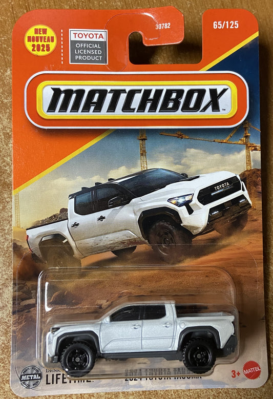 2025 Matchbox #65 2024 Toyota Tacoma