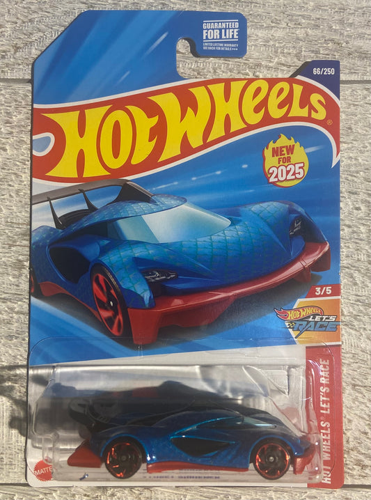 2025 Hot Wheels #66 Street Shrieker BLUE