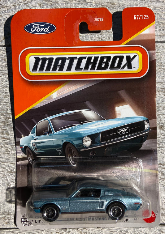 2025 Matchbox #67 1968 Ford Mustang Fastback
