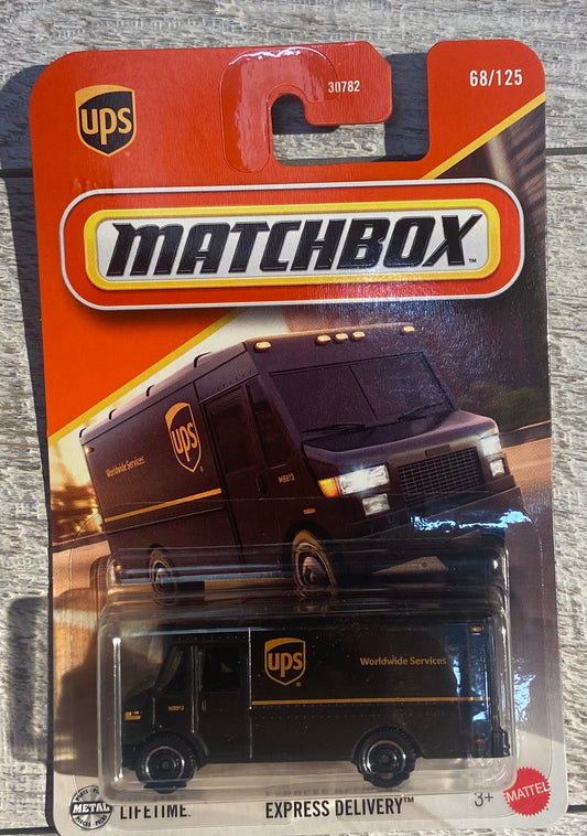 2025 Matchbox #68 UPS Express Delivery Truck