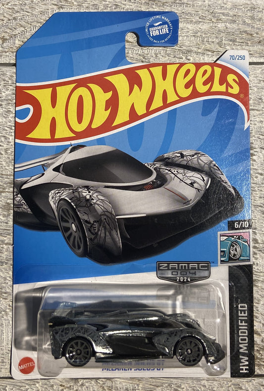 2024 Hot Wheels #70 McLaen Solus GT ZAMAC