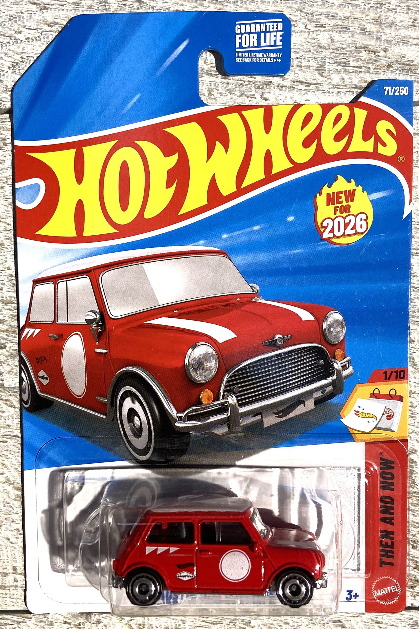 2026 Hot Wheels #71 Austin Mini Cooper S RED