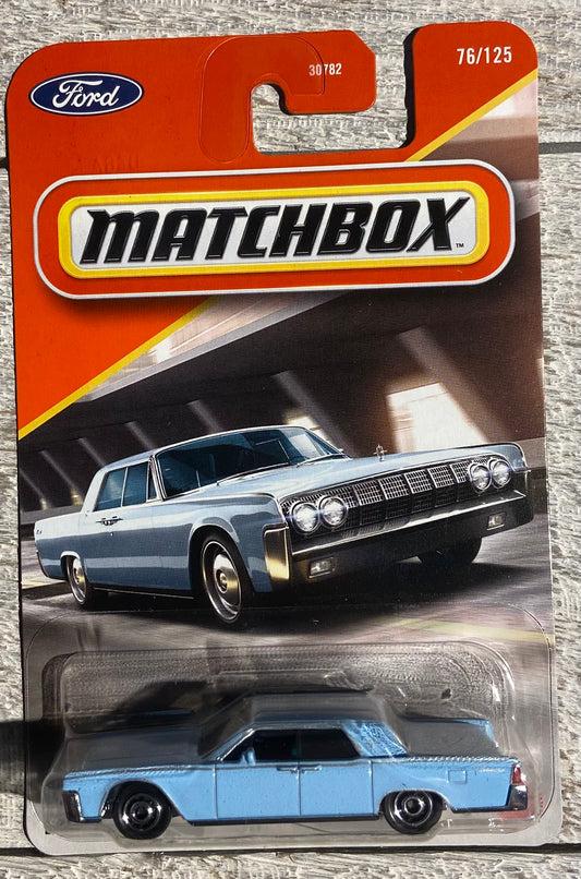 2026 Matchbox #76 1964 Lincoln Continental