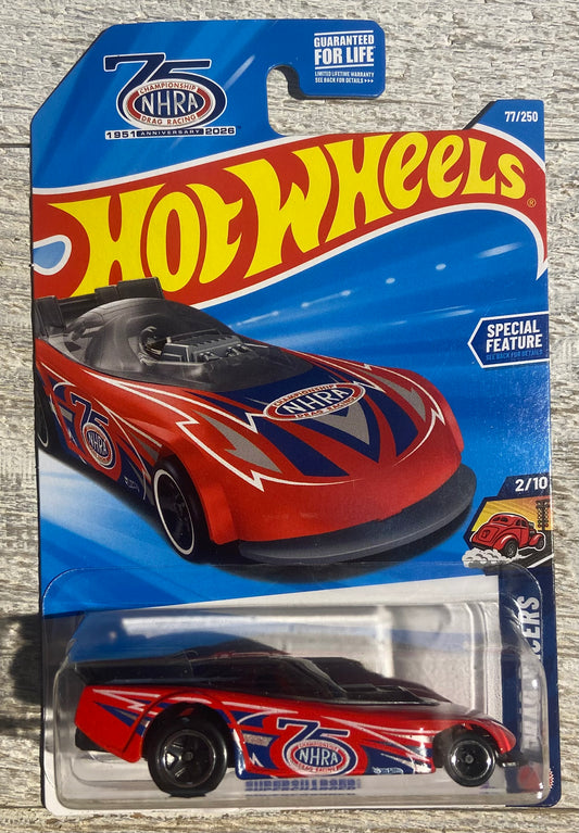 2026 Hot Wheels #77 Supercharged RED