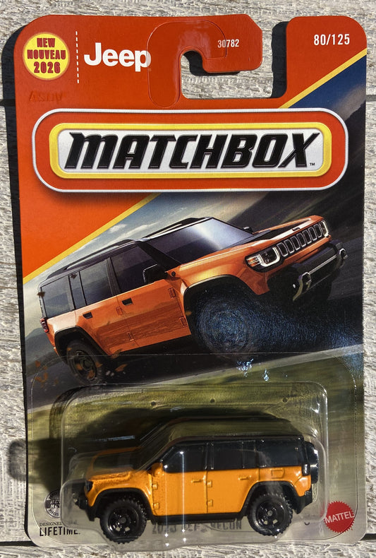 2026 Matchbox #80 2025 Jeep Recon