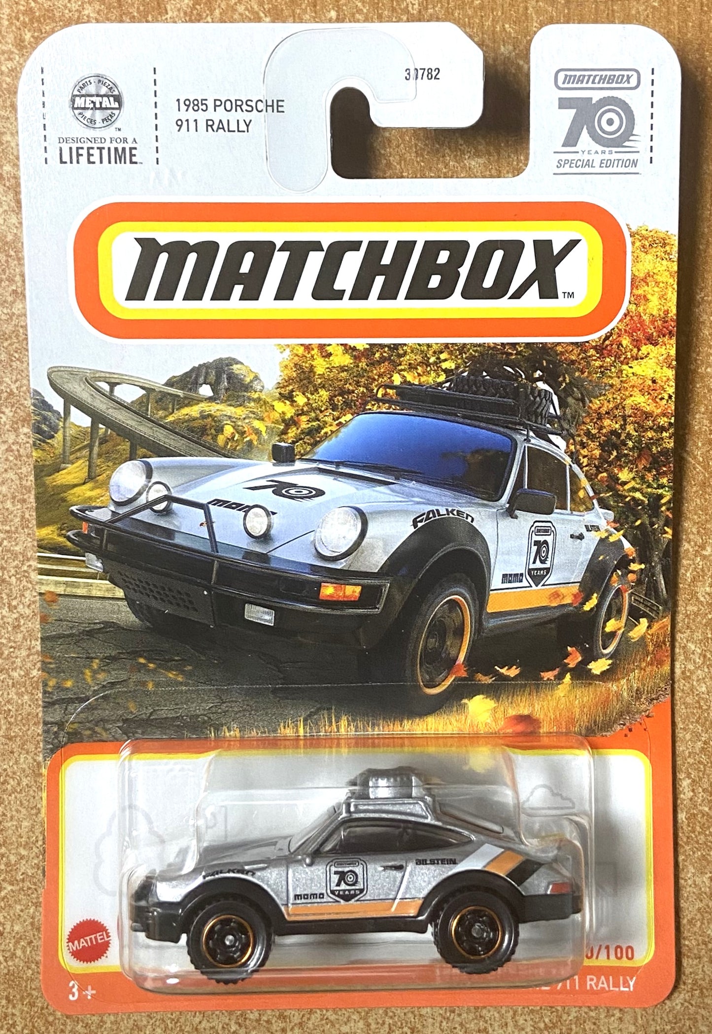 2023 Matchbox #80 1985 Porsche 911 Rally
