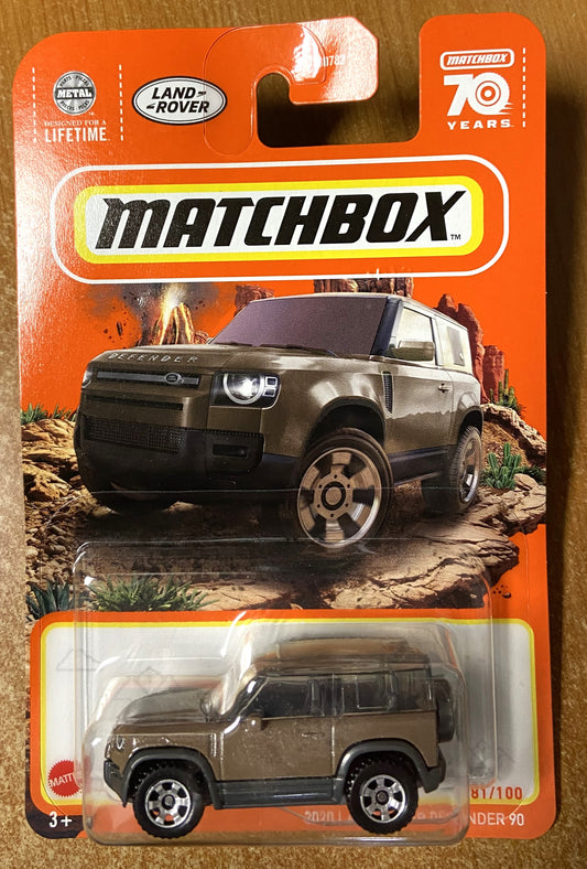 2023 Matchbox #81 2020 Land Rover Defender  90