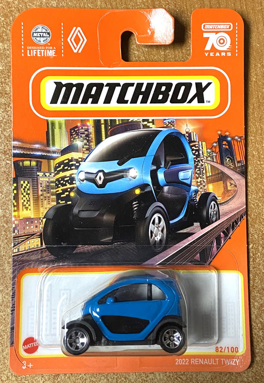 2023 Matchbox #82 2022 Renault Twizzy