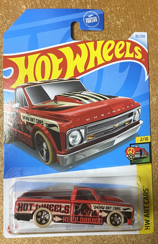 2024 Hot Wheels #83 67 Chevy C10 RED