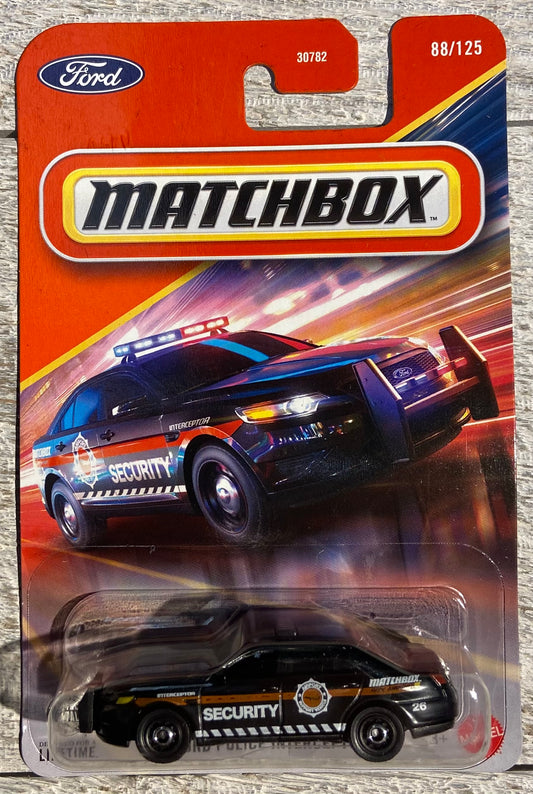 2026 Matchbox #88 Ford Police Interceptor