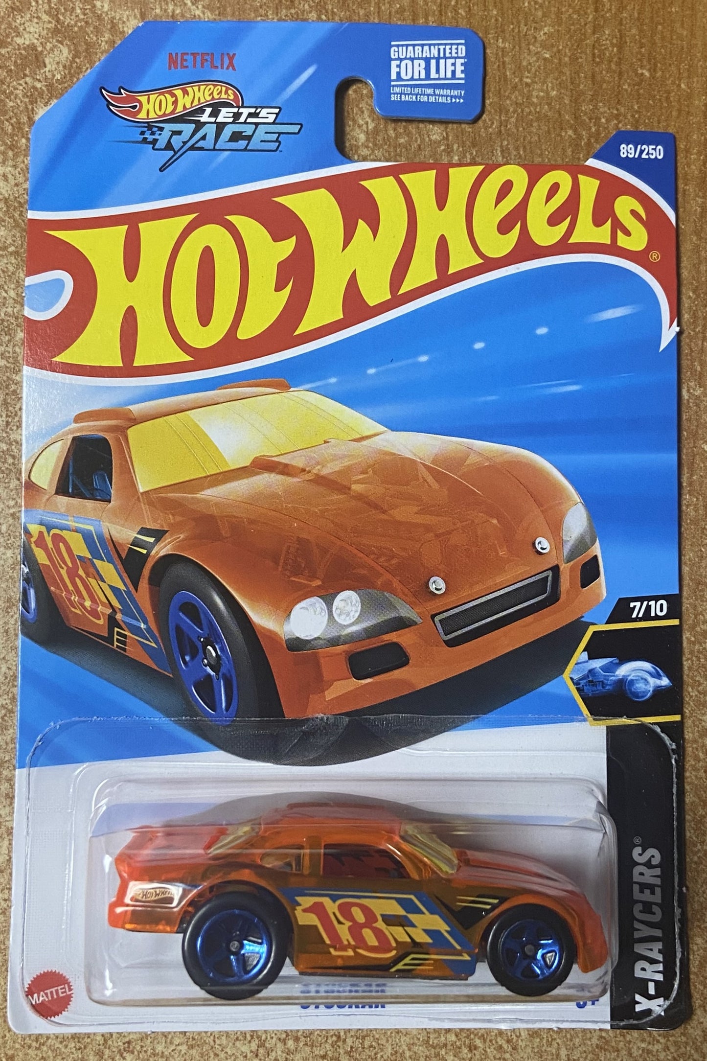 2025 Hot Wheels #89 Stockar ORANGE