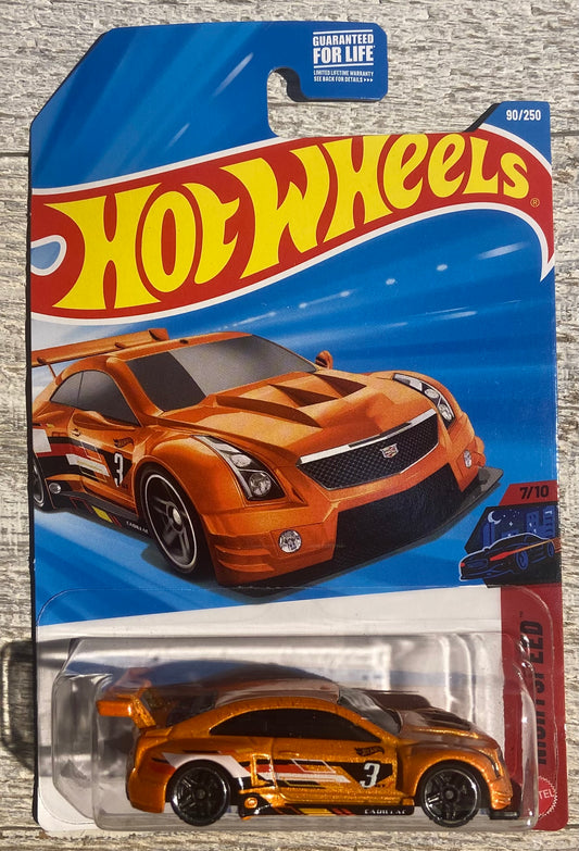 2026 Hot Wheels #90 16 Cadillac ATS-V R ORANGE