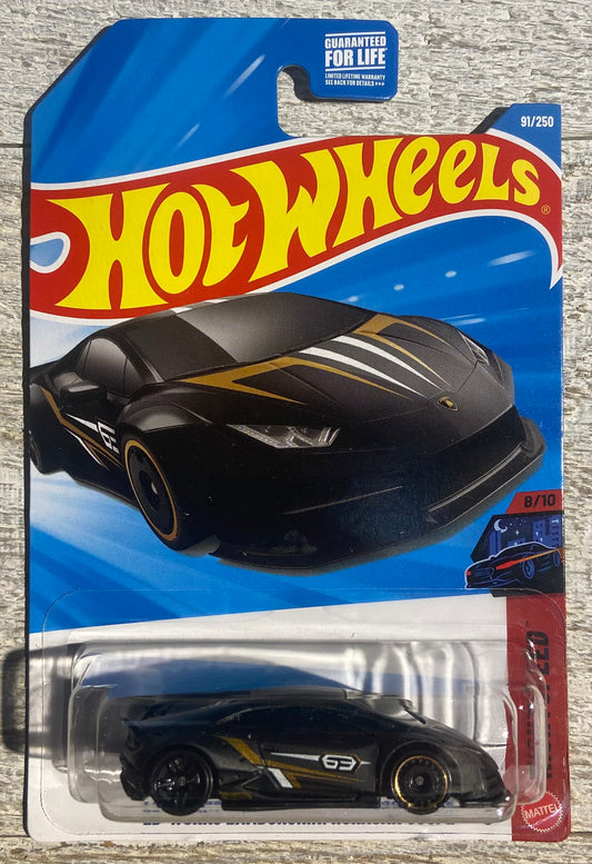 2026 Hot Wheels #91 LB Works Lamborghini Huracan Coupe BLACK
