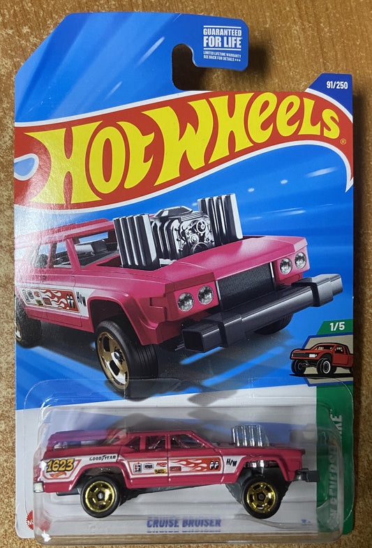 2025 Hot Wheels #91 Cruise Bruiser PINK