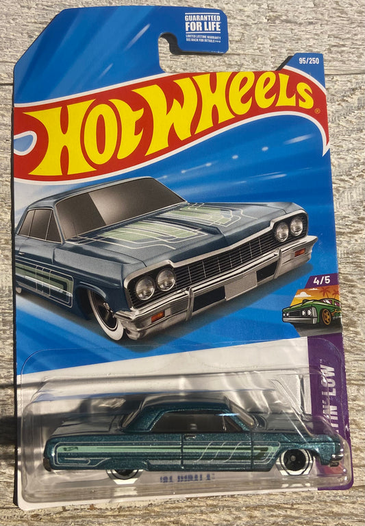 2026 Hot Wheels #95 64 Impala TEAL