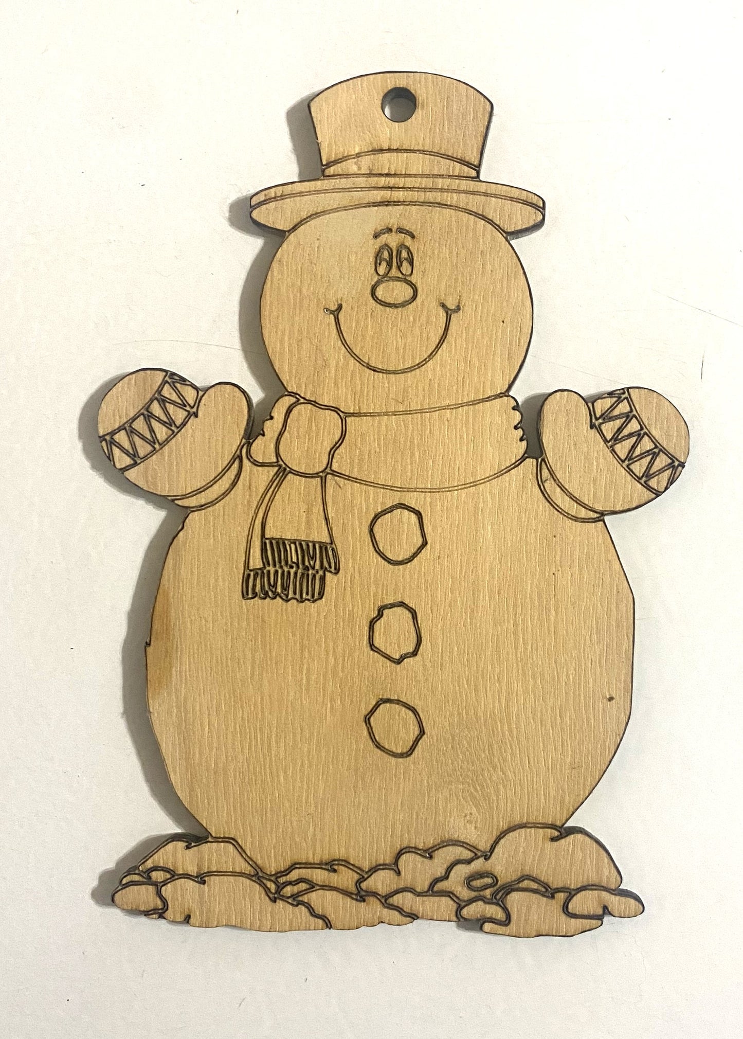 Ready to Paint Shape - 1/8" Birch - Frosty - S096