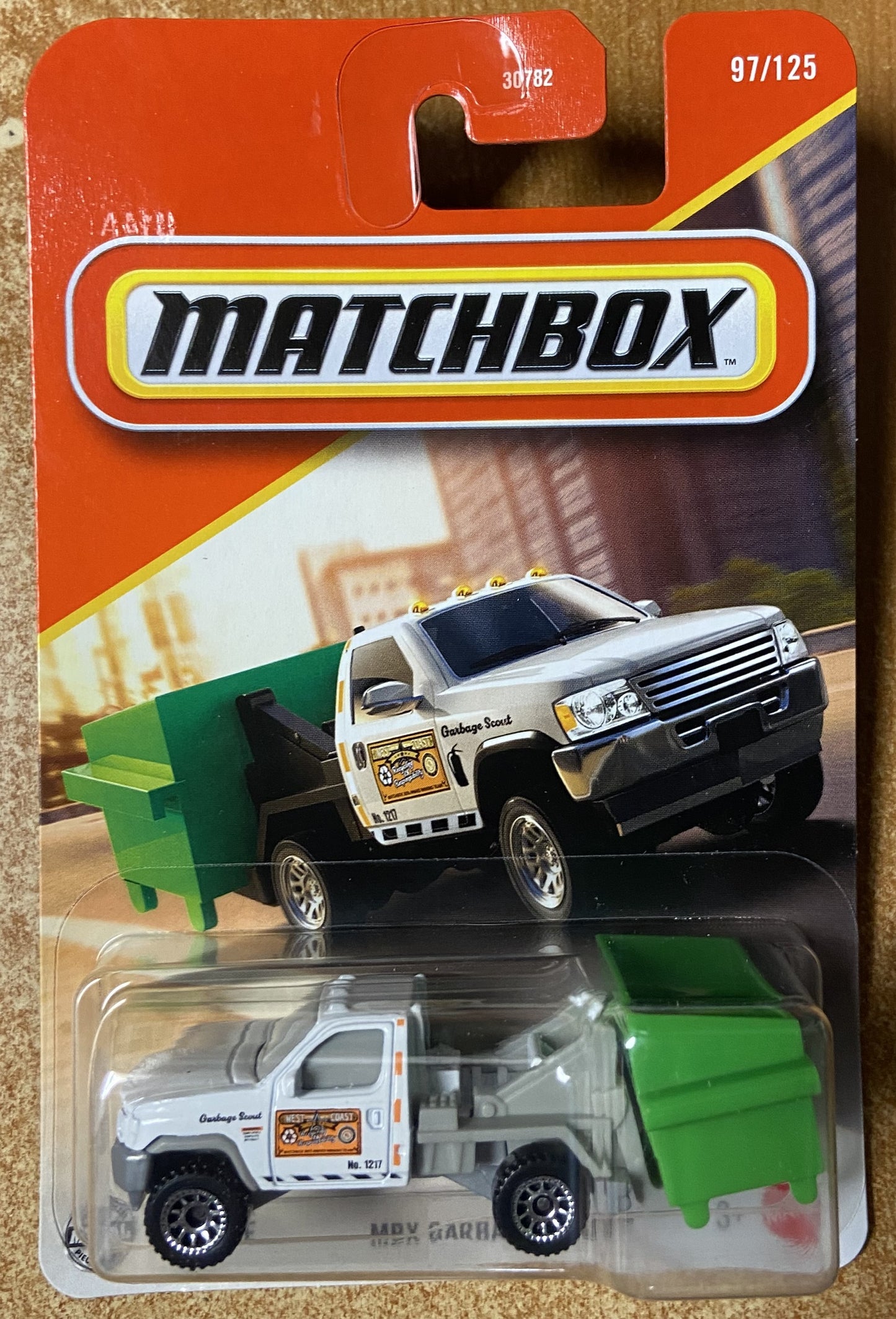 2025 Matchbox #97 MBX Garbage Scout