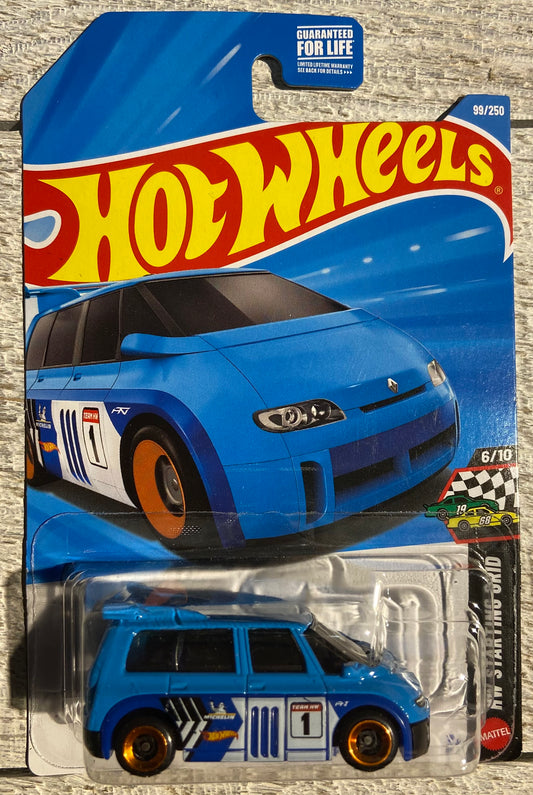 2026 Hot Wheels #99 Renault Espace Ft BLUE