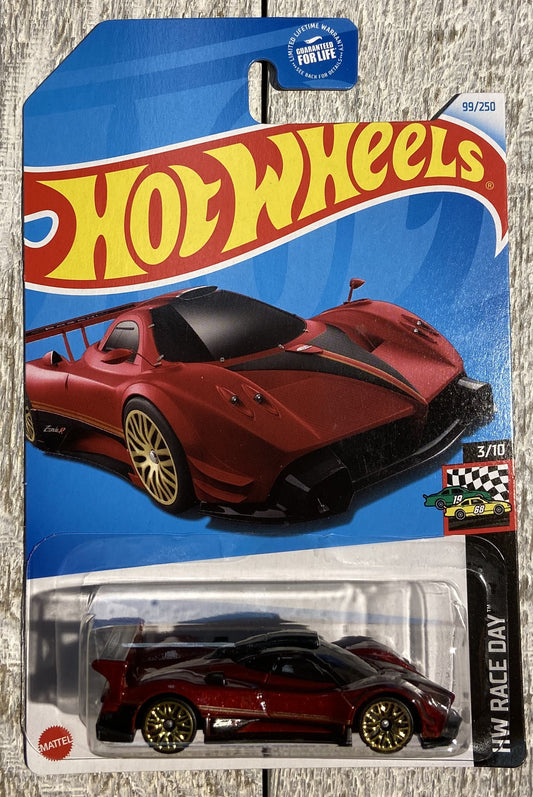 2024 Hot Wheels #99 Pagani Zonda R RED