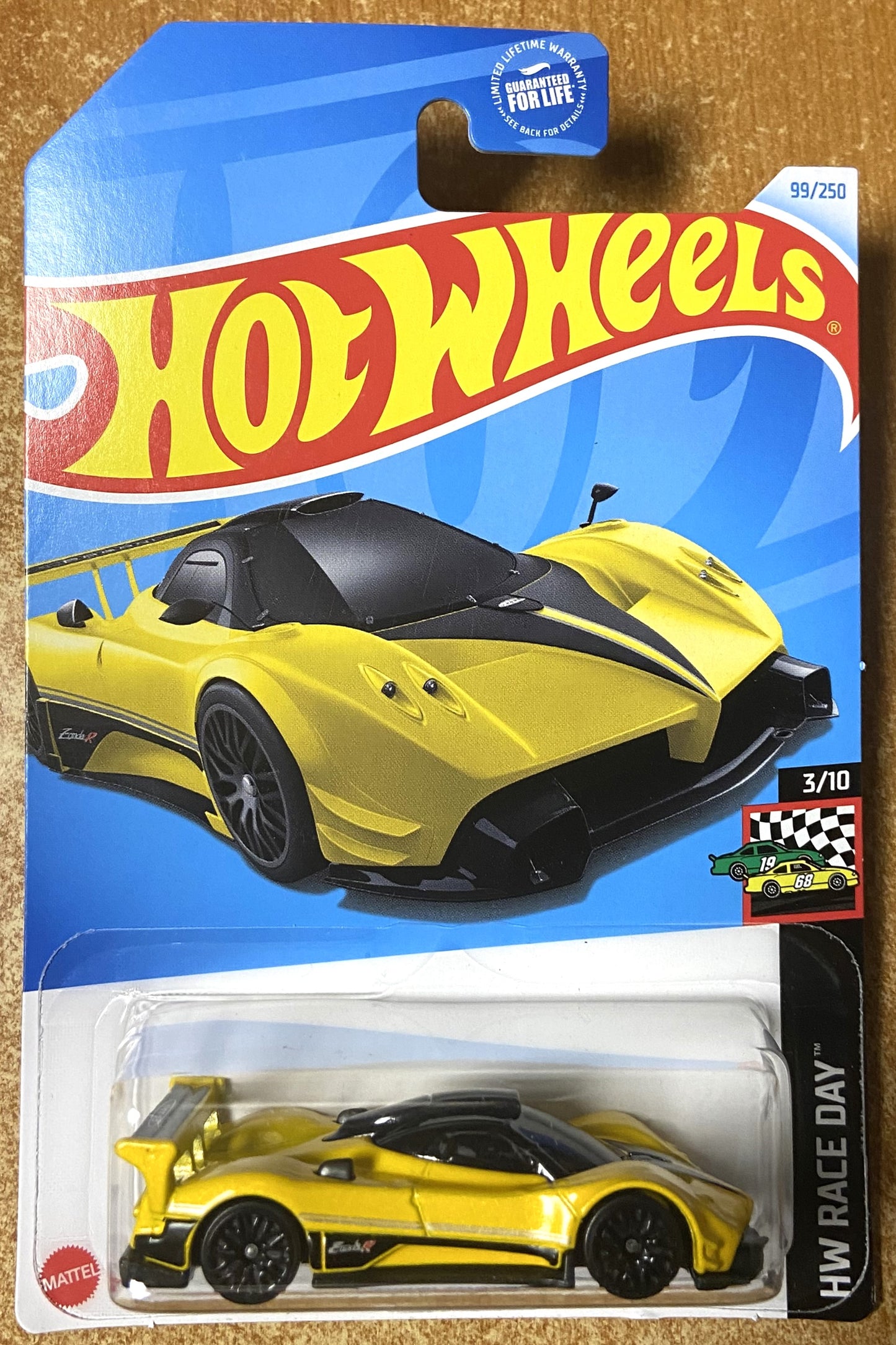 2024 Hot Wheels #99 Pagani Zonda R YELLOW