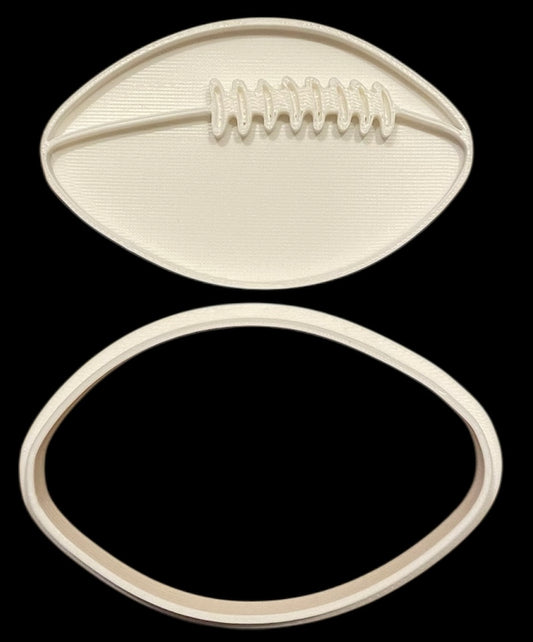 3D printed Cookie Cutter - 3.2" Football