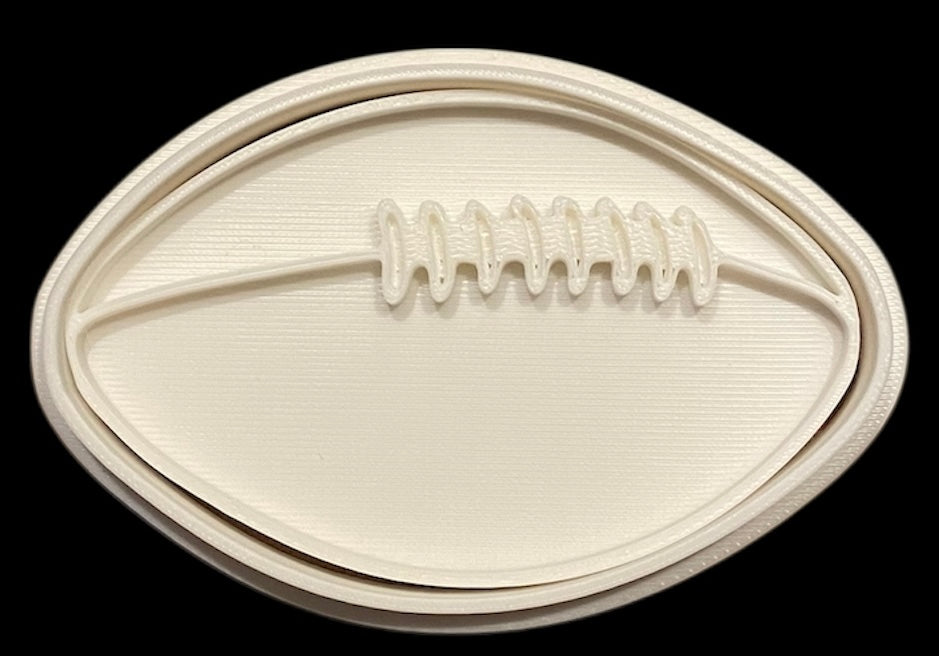 3D printed Cookie Cutter - 3.2" Football