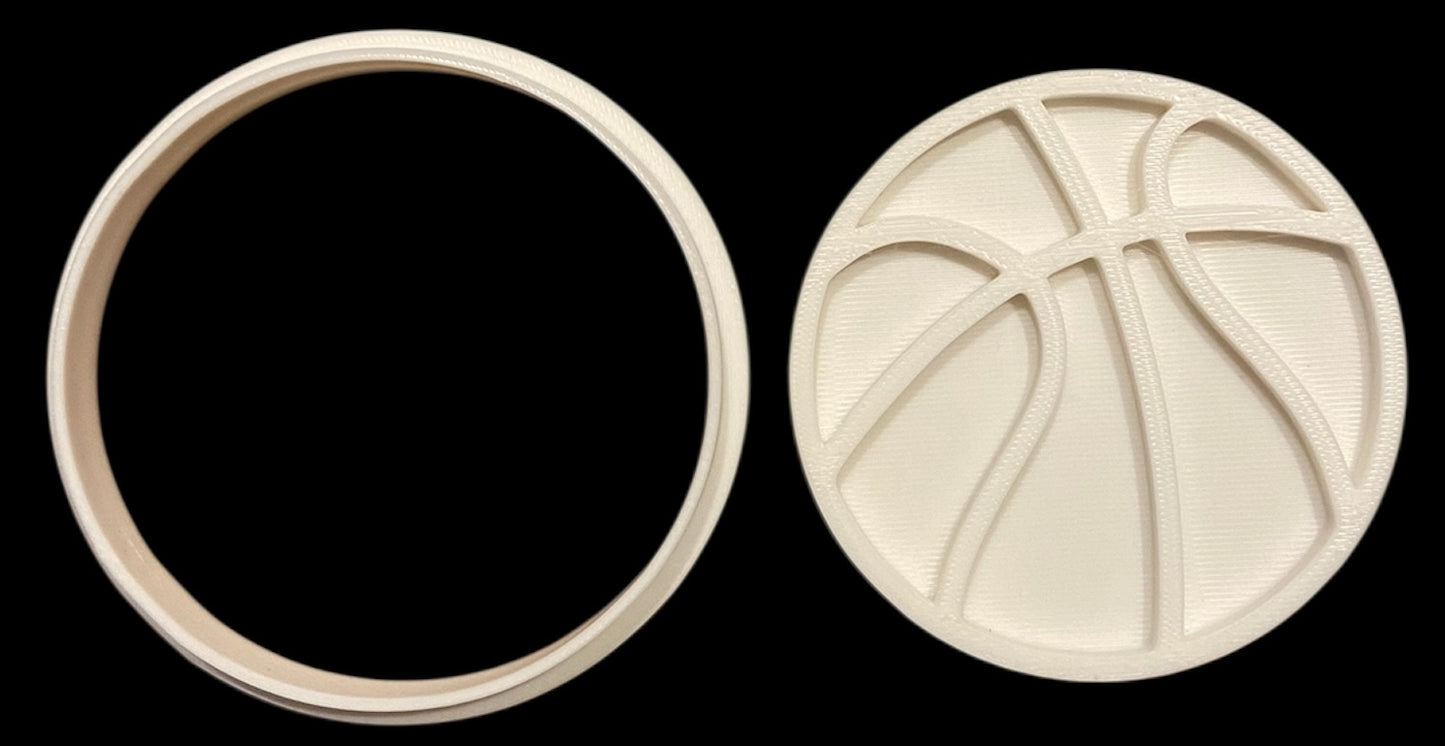 3D printed Cookie Cutter - 3.25" Basketball