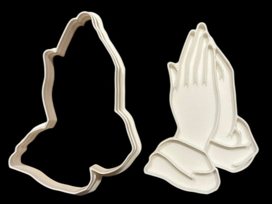 3D printed Cookie Cutter - 3.5" Praying Hands