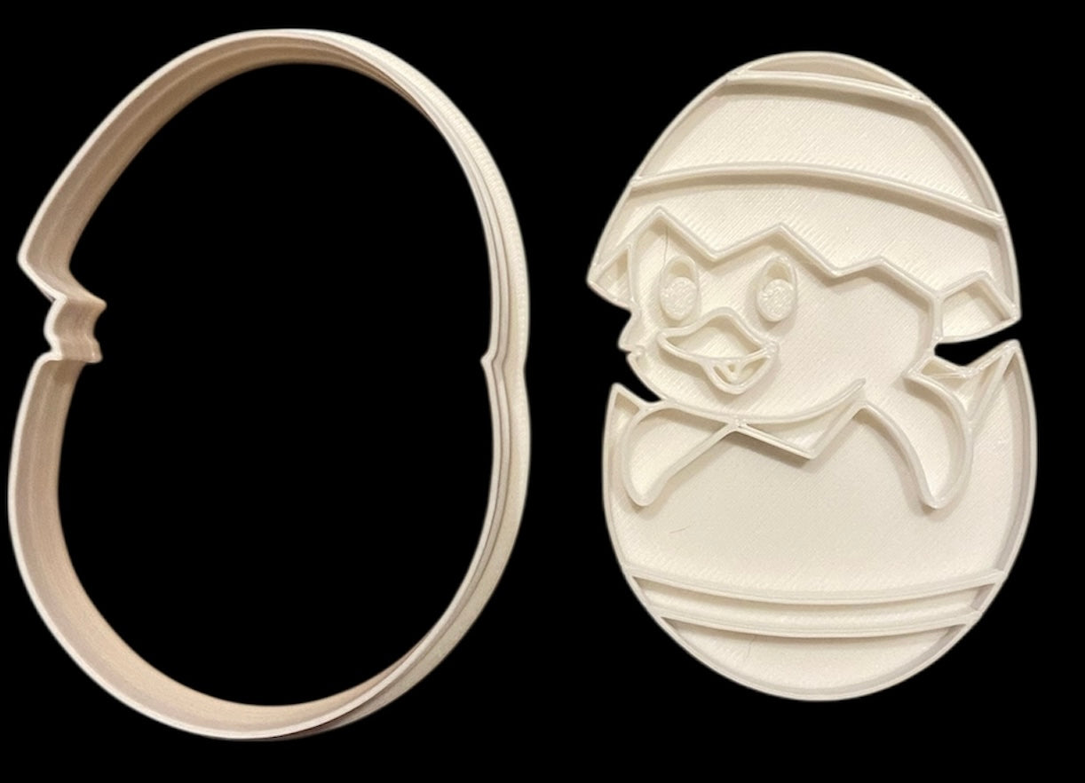 3D printed Cookie Cutter - 3.5" Easter Chic