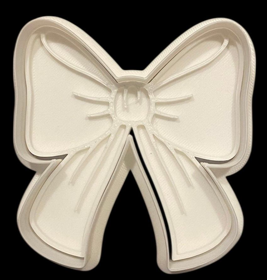 3D printed Cookie Cutter - 3.5" Bow