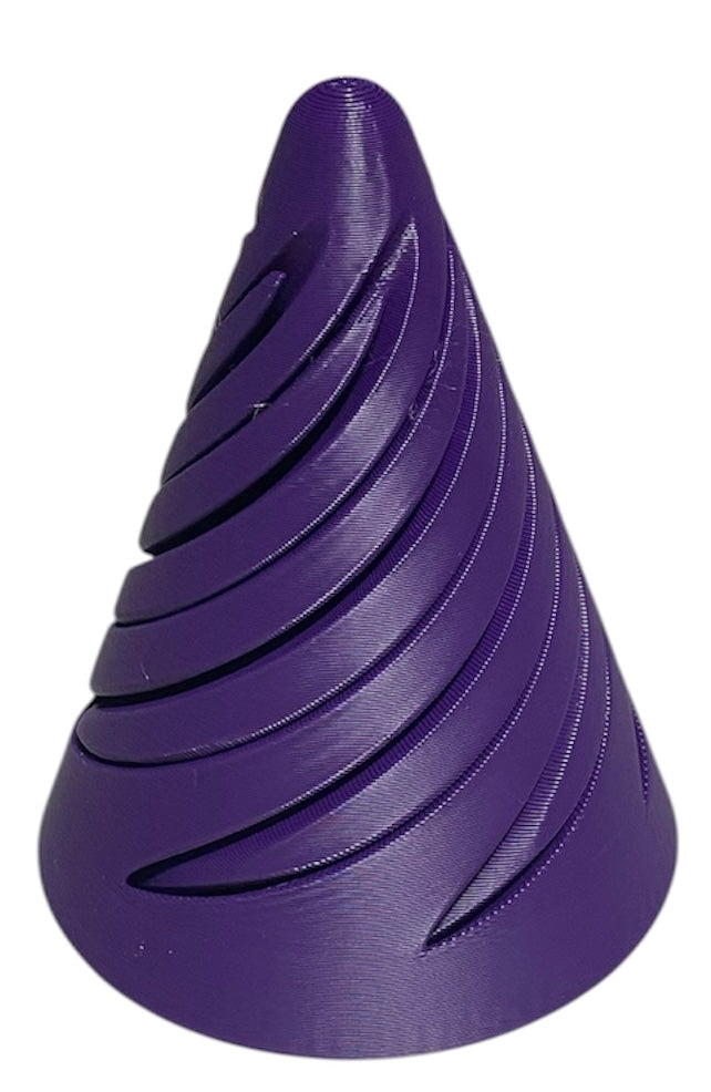 Pass Through Fidget Cone - 2-1/2" x 2" - Indigo