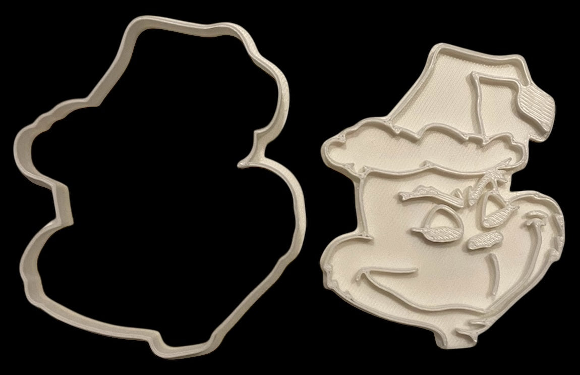 3D printed Cookie Cutter - 3.1" Grinch