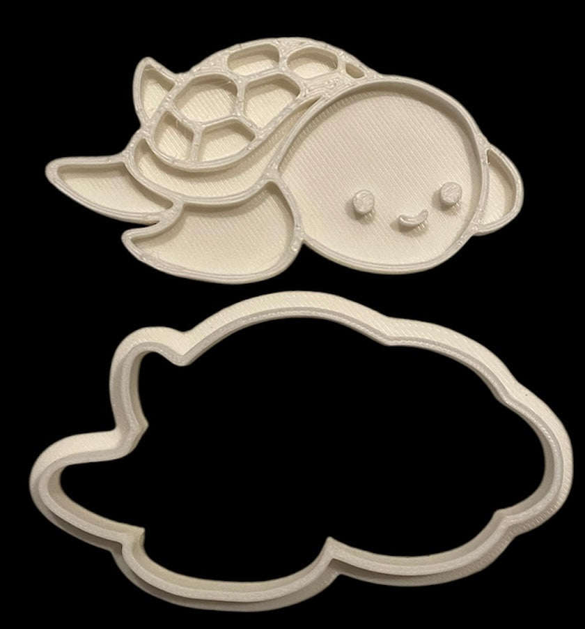 3D printed Cookie Cutter - 3.5" Sea Turtle