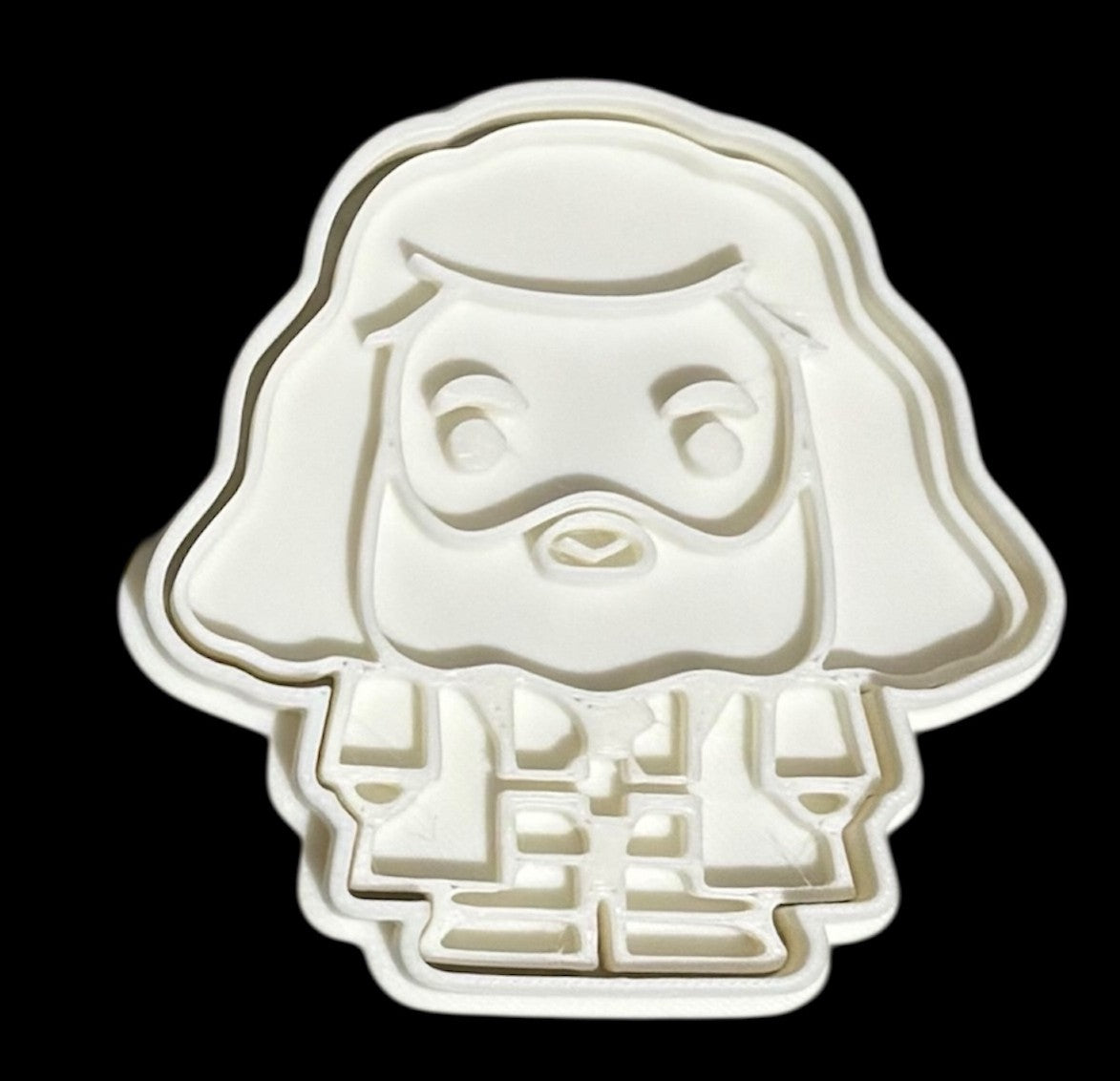 3D printed Cookie Cutter - 3.5" Hagrid