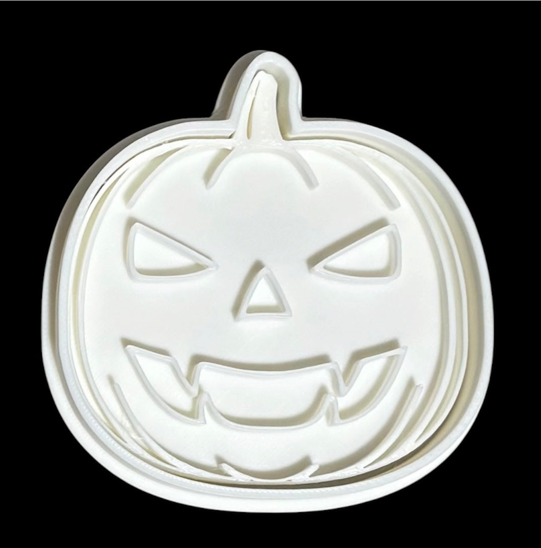 3D printed Cookie Cutter - 3.5" Pumpkin