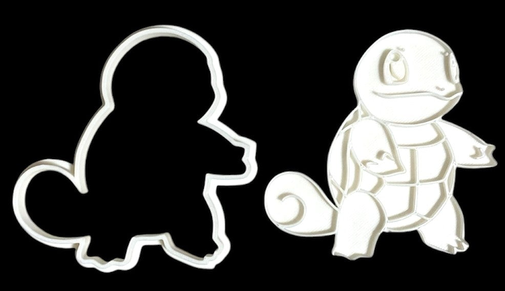 3D printed Cookie Cutter - 3.5" Squirtle