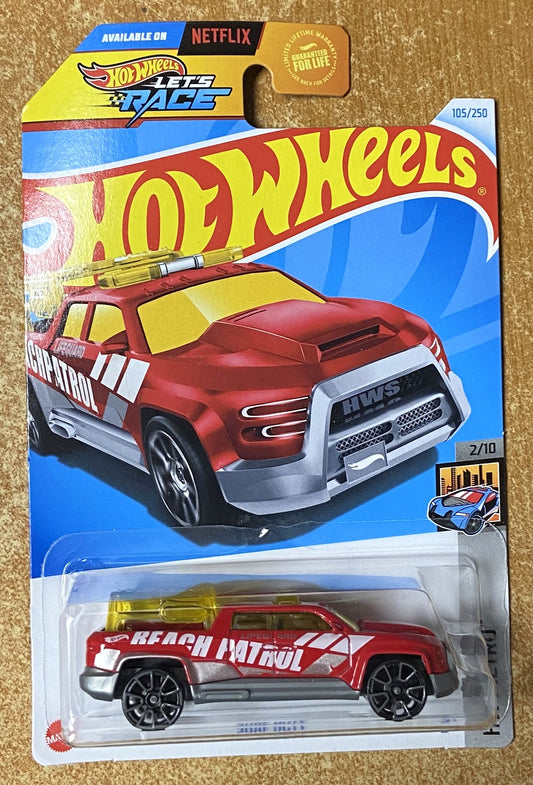 2024 Hot Wheels #105 Surf Duty RED