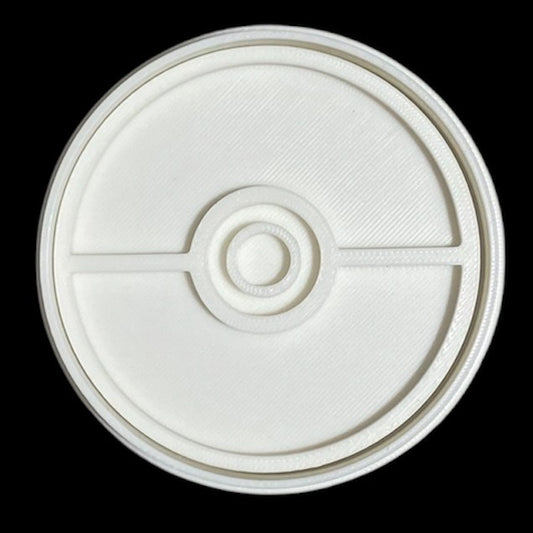 3D printed Cookie Cutter - 3.5" Poke Ball