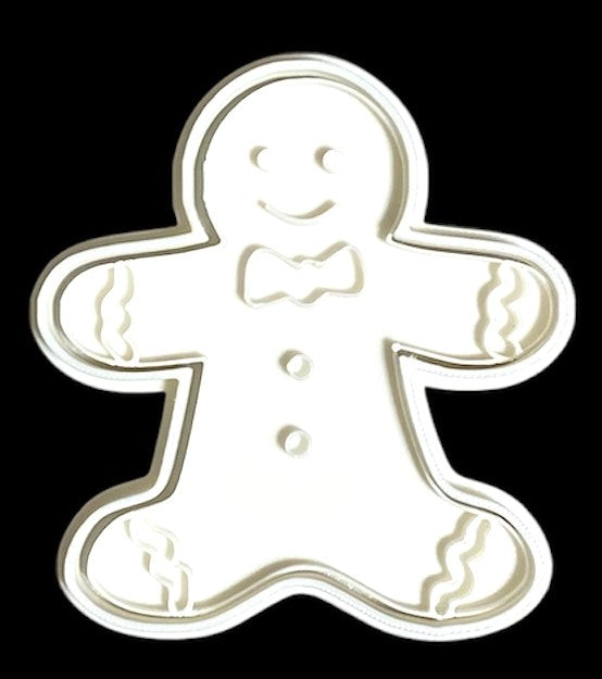 3D printed Cookie Cutter - 3.7" Gingerbread Man