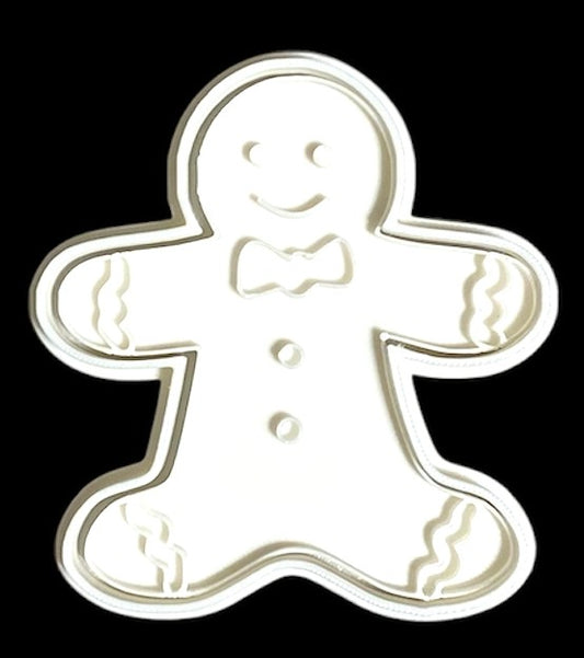 3D printed Cookie Cutter - 3.7" Gingerbread Man
