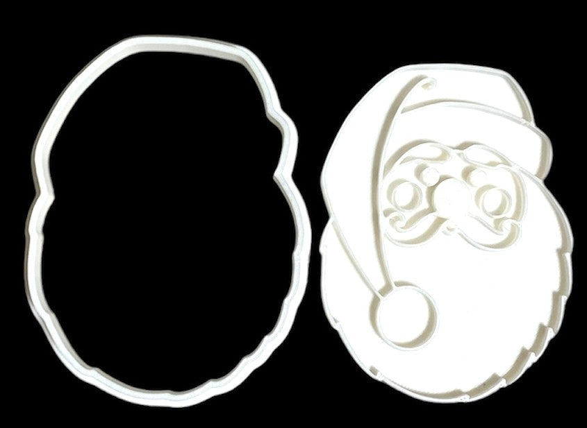 3D printed Cookie Cutter - 3.5" Santa