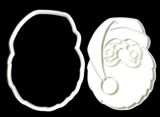 3D printed Cookie Cutter - 3.5" Santa